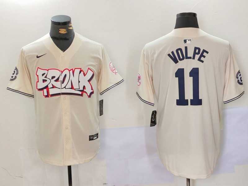 Men's New York Yankees #11 Anthony Volpe Cream Limited Stitched Baseball Jersey,We sell and wholesale Men's New York Yankees #11 Anthony Volpe Cream Limited Stitched Baseball Jersey on line form chian!
